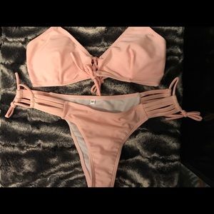 Medium Blush sexy Bikini